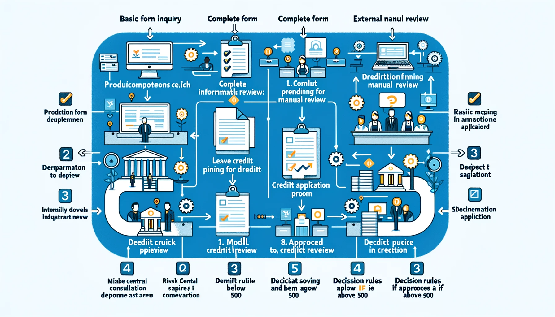Diagrama de flujo crédito digital