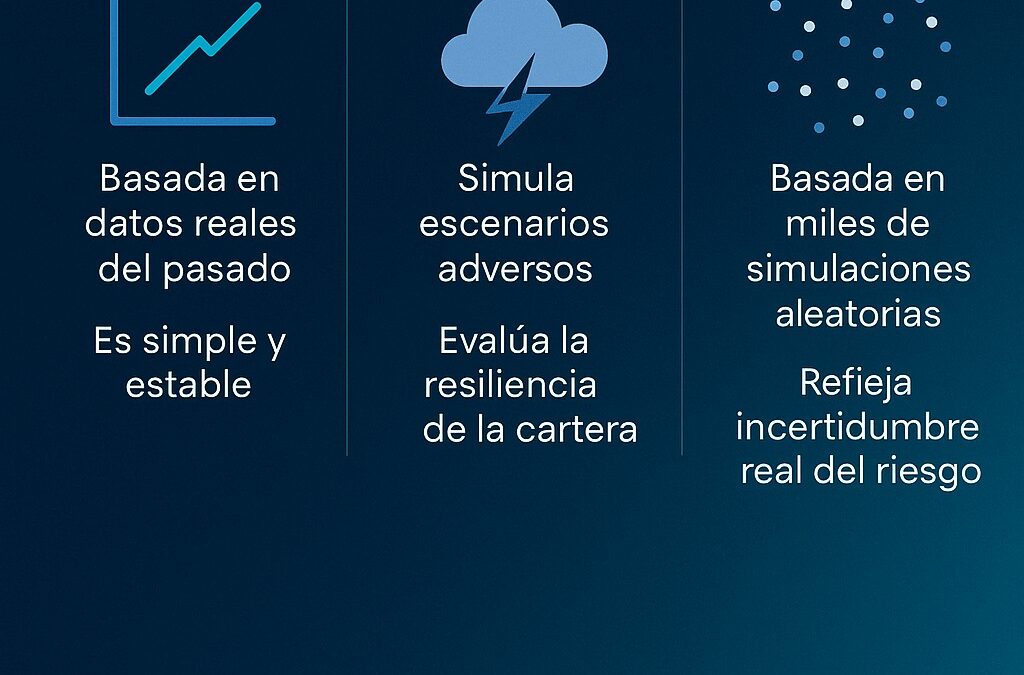 Riesgo de Crédito – Diferencia entre Pérdida Esperada Histórica, Estresada y una Simulada (Monte Carlo)